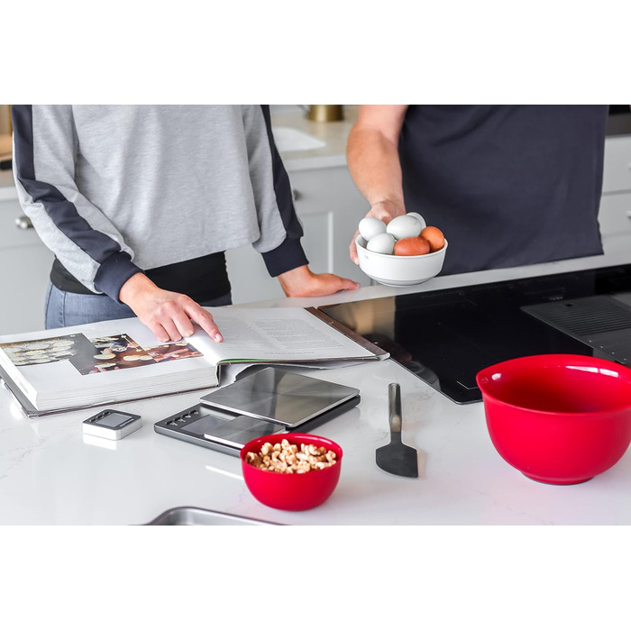KitchenAid Premium Stainless Steel Dough Scraper with Silicone Dough Spatula Head