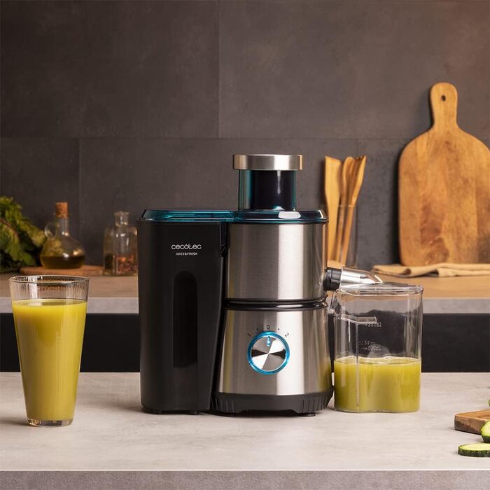 Блендер Cecotec Juice&Fresh 400 Titan White: потужний, з титановим покриттям, 20000 об/хв