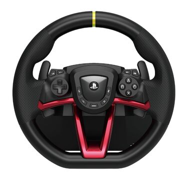 HORI Бездротовий гоночний кермо Apex для PS5, PS4 та Windows 11/10