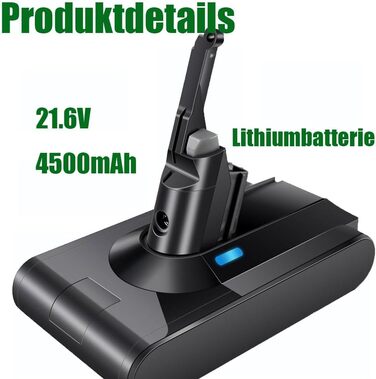 Замінний акумулятор VOLT1799 Li-ion для пилососів Dyson SV10 (Absolute, Fluffy, Animal, Motorhead, Slim)