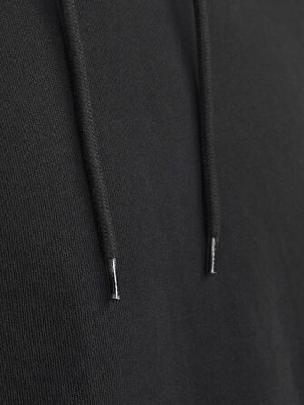 Світшот чоловічий JACK & JONES однотонний, чорний, XXL