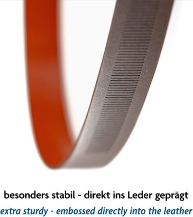 Чоловічий шкіряний ремінь Volmer ATG 01-bur-roma з автоматичною застібкою та регулюванням | Ширина 35 мм, довжина 125 см, колір бордовий