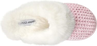 Тапочки жіночі теплі зимові PIZZ ANNU з плюшем та пам'яттю для ніг, рожеві (42/43 EU)