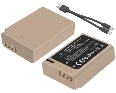 Комплект Homesuit: 3 акумулятори LP-E10 1600mAh та LCD-зарядний пристрій на 3 слоти для Canon EOS 1100D, 1200D, 1300D, 1500D, 2000D, 3000D, 4000D, Rebel T3, T5, T6, T7, T100, Kiss X50, X70, X80