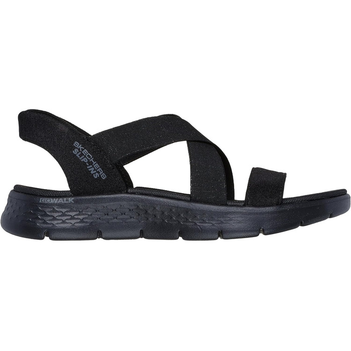 Сандалі жіночі Skechers Go Walk Flex Glimmer Up Slip-ins чорні 41 EU - зручні та практичні