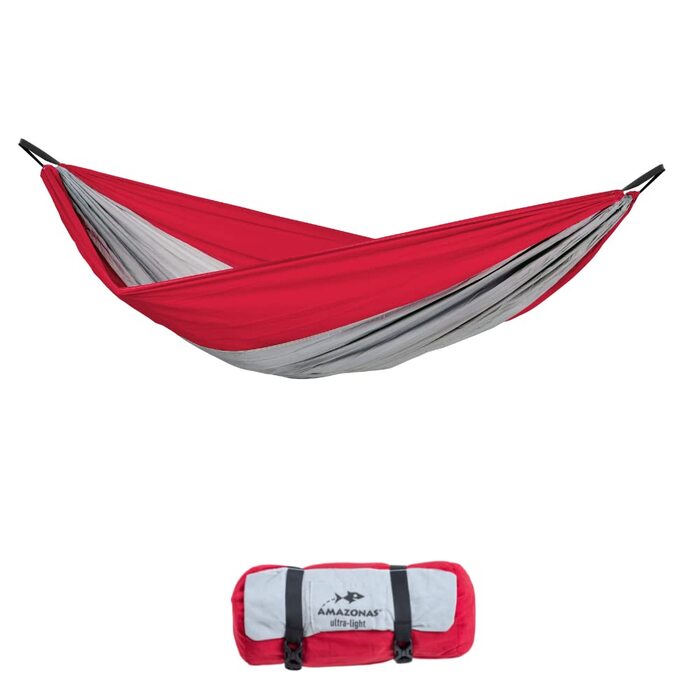 Гамак Amazonas Ultra-Light Silk Traveller XXL 320x230 см до 200 кг - надлегкий шовковий гамак для подорожей