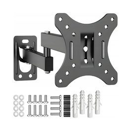 Кронштейн для телевізора LTC поворотний та нахильний, до 10 кг, 32 дюйми, VESA 100x100