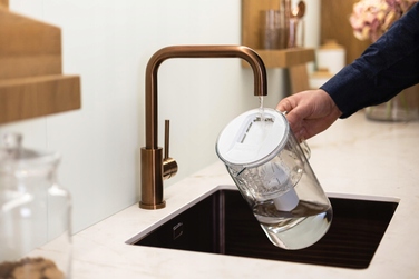 Скляний фільтр-кувшин Wessper D2 BOROSILICATE 3 л, білий + 6 фільтрів
