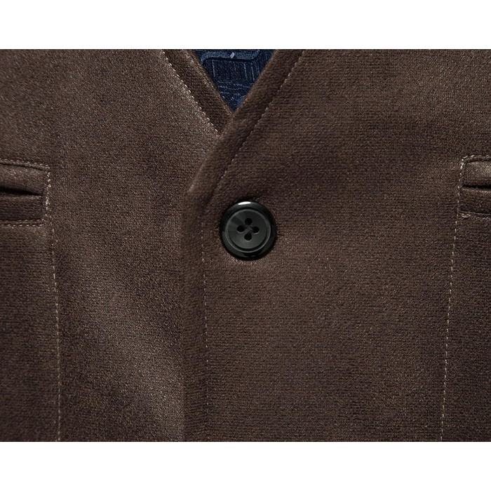 Чоловіча жилетка, формальна, без рукавів, V-подібний виріз, замша, бізнес-жилетка XL, колір кава