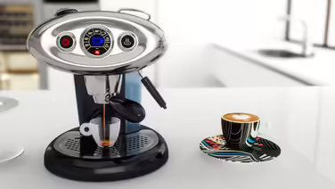 illy Coffee, Coffee Machine for Iperespresso Capsules X7.1 Black