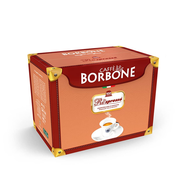 Кава в капсулах Caffè Borbone Respresso Blue Blend, сумісні з Nespresso, 100 шт.