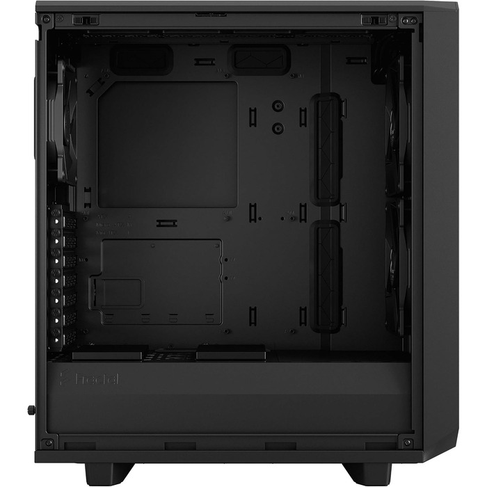 Корпус для ПК Fractal Design Meshify 2 Compact Black ATX, Mid Tower, високий повітряний потік, глуха бічна панель