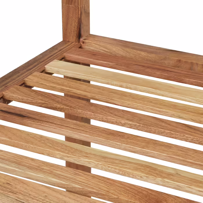 Relaxdays Walnut 5-Tier Shelf