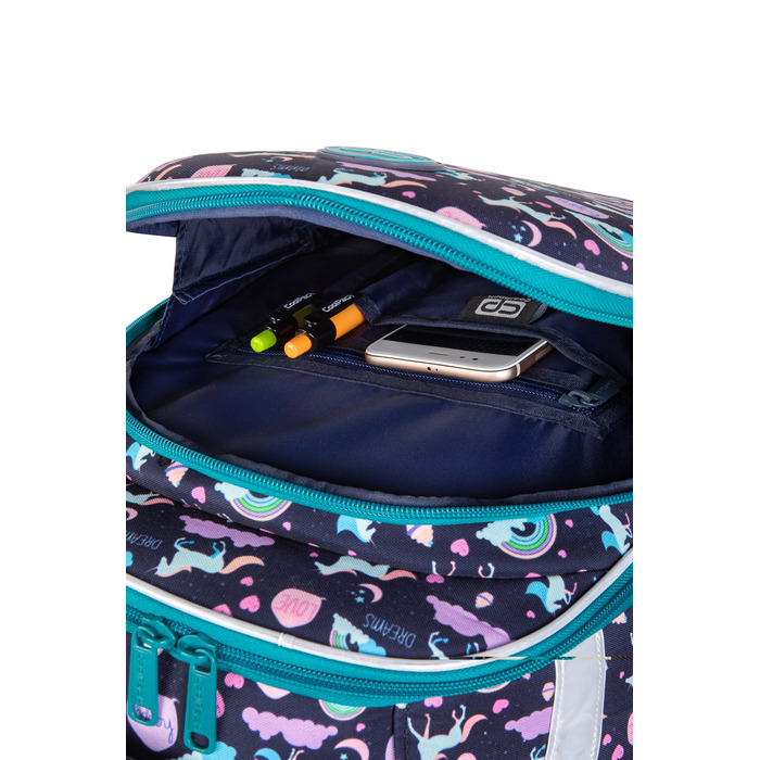 Багатофункціональний шкільний рюкзак CoolPack, багатоколірний, 25 л