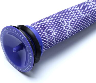 Main Brush + Filter for Dyson V6 Animal/Fluffy DC58 DC59 DC61 DC62 Replacement Parts Accessories, 225mm