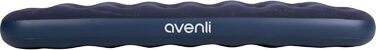 Надувний матрац Avenli для кемпінгу, 191x73x22 см з насосом для 1 особи - гостьовий матрац, флоксована поверхня
