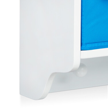 Relaxdays Children's Wall Shelf with Coat Hooks ALBUS