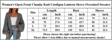 Жіночий в'язаний кардиган Cicy Bell з широкими рукавами-ліхтариками, оливковий колір