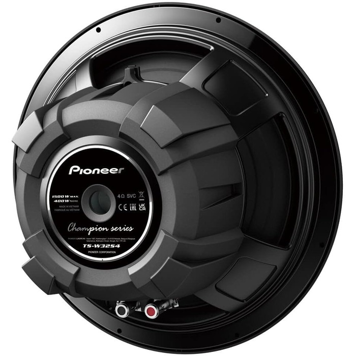 Сабвуфер Pioneer TS-W32S4 Champion Series 30 см, 1500 Вт, 4 Ом, автомобільний корпусний динамік
