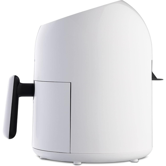 Фритюрниця повітряна MELLERWARE 1450W з скляним контейнером 4.5L, 9 програм, сенсорний дисплей, таймер 60 хв, для миття в посудомийній машині