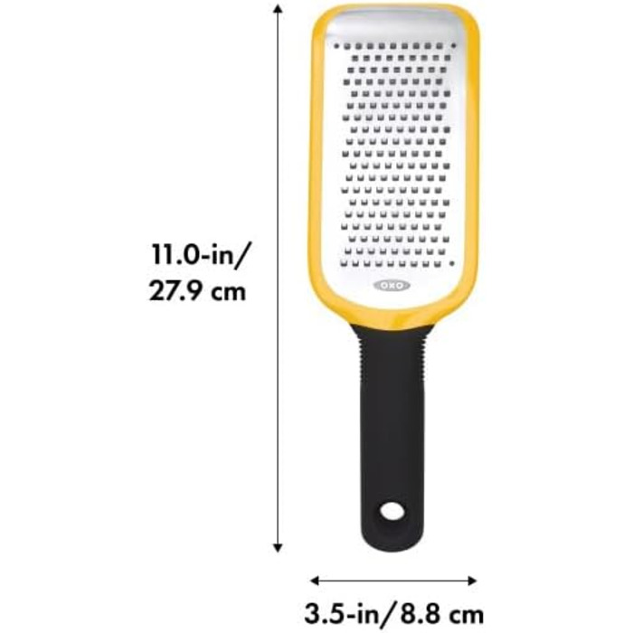 OXO Good Grips Терка для овочів з контейнером з нержавіючої сталі – для овочів та іншого (середня)