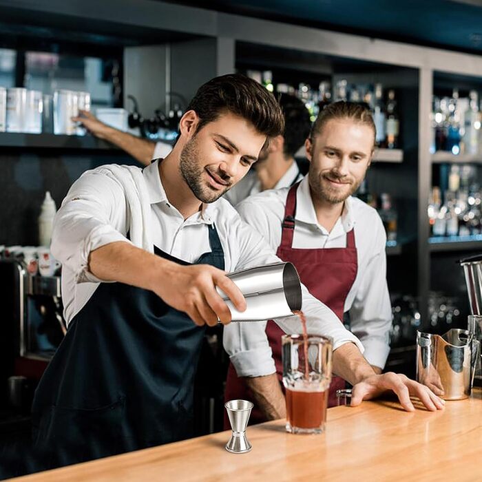 Набір для коктейлів, нержавіюча сталь, 750 мл, 12 предметів, професійний барний аксесуар для дому та бару