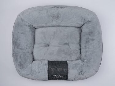 LunaLounge Snuggle Bed for Dogs and Cats in 3 Sizes and Colors (L, Grey)