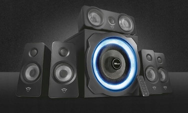 Комплект акустики 5.1 Trust GXT 658 Tytan 90 Вт, чорний
