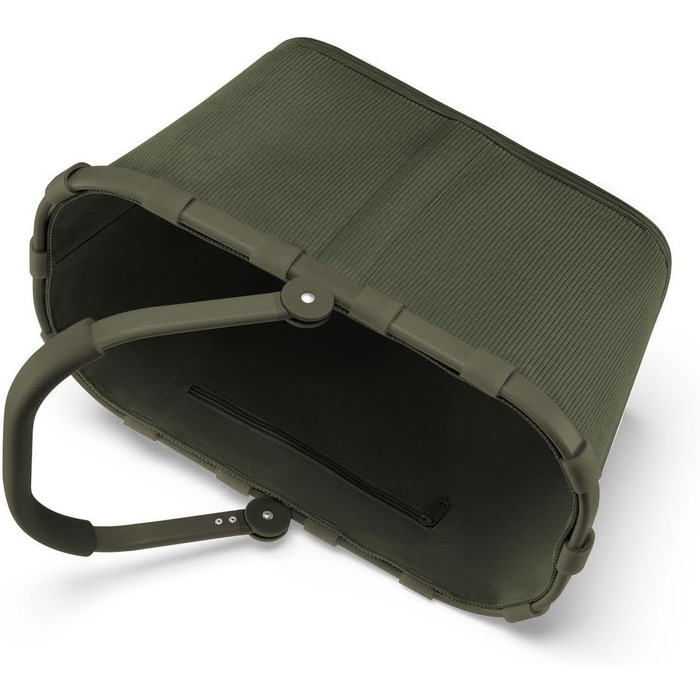 Сумка-шопер Reisenthel Carrybag – містка та практична, Cord Dark Matcha, Single