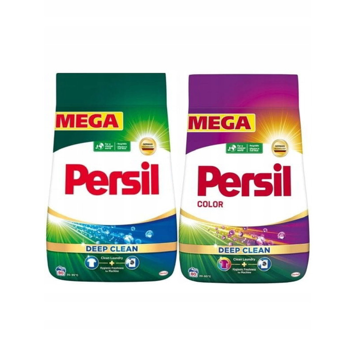 Пральний порошок Persil Color Deep Clean для кольорових речей, 4,4 кг (80 прань)