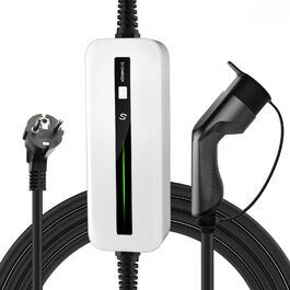 Morec Mobile Wallbox 11kW Type 2 (6-16A) для електромобілів: портативна зарядка з CEE 380V, кабель 6м