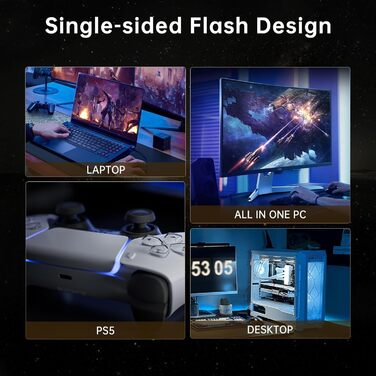 SSD FX991 1TB NVMe PCIe Gen4 – внутрішній SSD для PS5 та ноутбуків