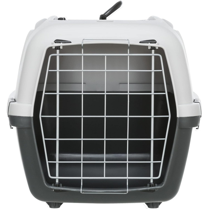 Тріксі переносна клітка Capri Open Top, сіра, розмір S (40x38x61 см), 1 шт.