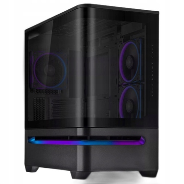 Корпус ASUS PRIME AP202 TG ARGB Midi Tower, чорний