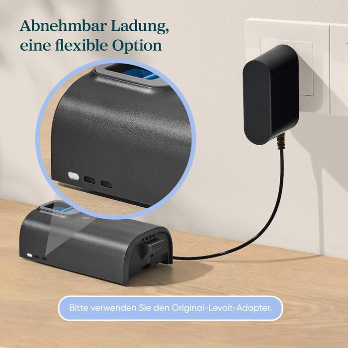 Бездротовий пилосос Levoit LVAC-200 MAX з HEPA-фільтром для дому та авто