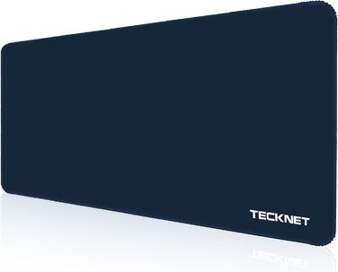 TECKNET XXL килимок для миші Speed Gaming, 900x400 мм, чорний, для геймерів, вологостійкий, покращена точність та швидкість, неслизька гумова основа, 90 x 40 см