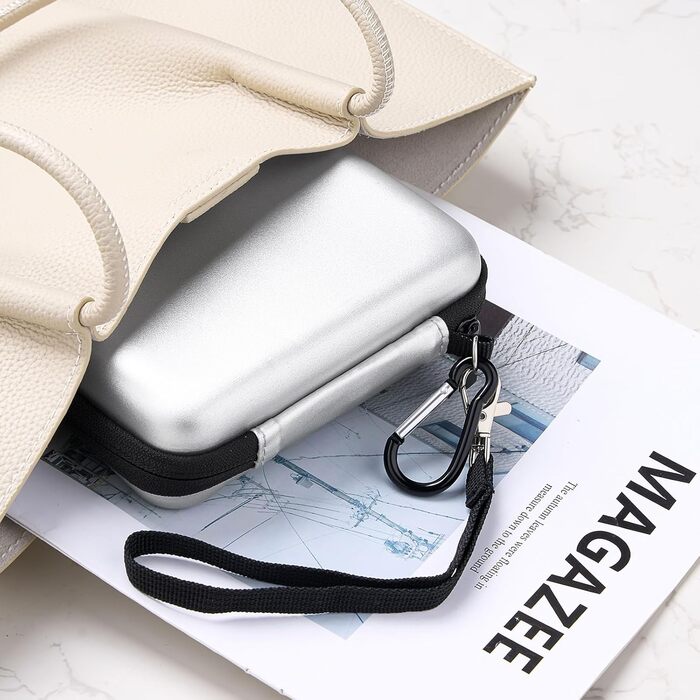 Чохол для жорсткого диска ProCase 2.5' для Seagate, Toshiba, WD, UnionSine, Samsung - сріблястий