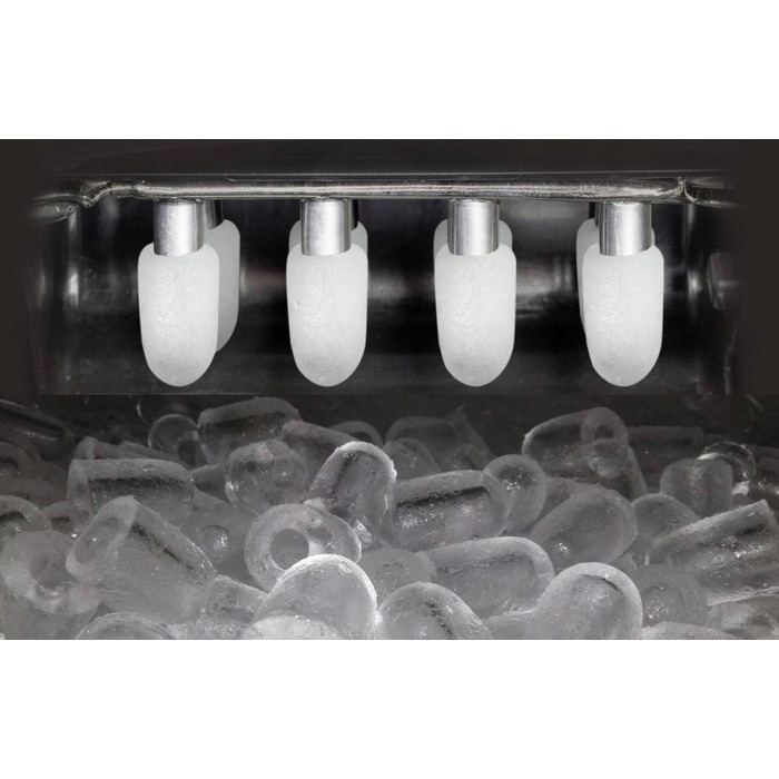 Льодогенератор Clatronic EWB 3798, чорний, 120 Вт