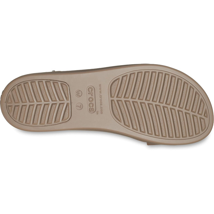 Crocs Brooklyn Wedge Sandal Latte Mushroom 38/39 EU - Стильні босоніжки на танкетці