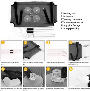 Гніздо для кота на вікно, гамак для котів, підвісна лежанка на крізь, вантажопідйомність до 10 кг