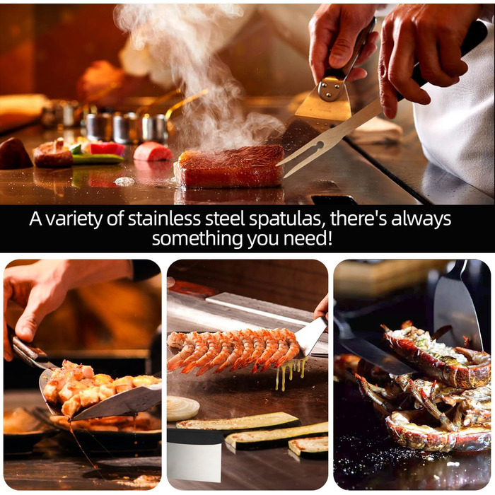 Набір аксесуарів для гриля на 40 предметів, сумісний з Camp Chef, включає шпатель, прес для бургерів, скребок, щипці та сумка для транспортування, ідеально для BBQ на відкритому повітрі