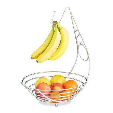 Relaxdays Fruit Bowl with Banana Holder