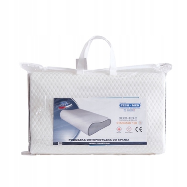 Ортопедична подушка TM-ORTO P60 з ефектом пам'яті (memory foam), антиалергічна