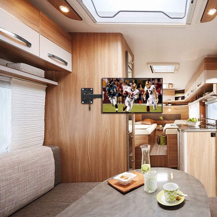 Кріплення для телевізора Mounting Dream для кемпінгу/RV, сумісне з телевізорами 10-26 дюймів, VESA 50x50-100x100mm, до 15кг, поворотне, нахильне, з блокуванням