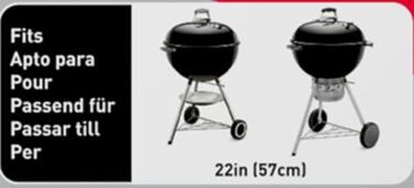 Решітка для гриля Weber Gourmet BBQ System 57 см, сталь, GBS, срібна (8835)