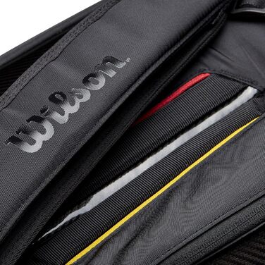 Сумка для тенісу Wilson Super Tour Pro Staff на 9 ракет, чорна