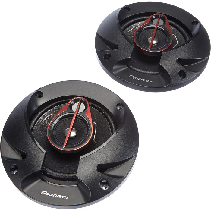 Автомобільна коаксіальна акустика Pioneer TS-R1350S 13 см, 3-смугові динаміки, 2 шт, 250 Вт, IMPP мембрана, монтажна глибина 47 мм, з решіткою