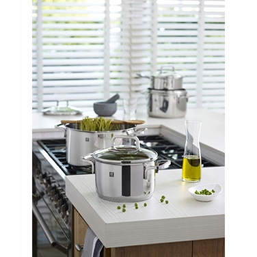 Набір каструль Zwilling Quadro з нержавіючої сталі, 5 предметів