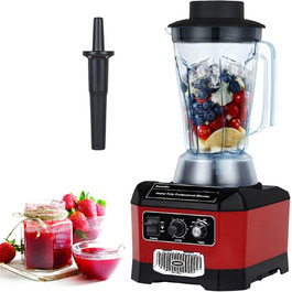 BioloMix Stand Mixer 2200 W SmoothieMixer, Self-Cleaning Function, Built-in Timer, High-Performance Mixer with 2 L BPA-Free Container A8800
