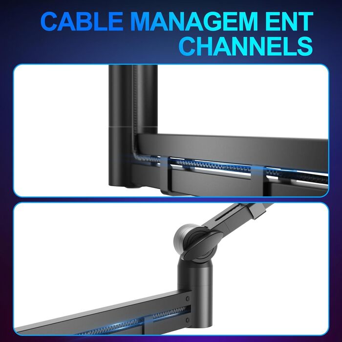Низькопрофільний мікрофонний важіль, міцний тримач для мікрофону з кріпленням до столу 7 см, адаптери 3/8' та 5/8', для Blue Yeti, подкастів, геймінгу, вантажопідйомність до 2 кг, чорний